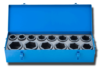 1" custom socket set impact
